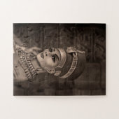 Puzzle Nefertiti - la reine égyptienne - sépia (Horizontal)