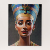 Puzzle Nefertiti Portrait Art original (Vertical)