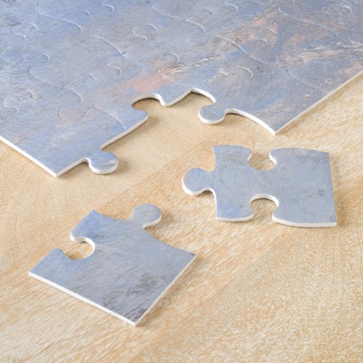 Puzzle Neige à Argenteuil (par Claude Monet) (Côté)