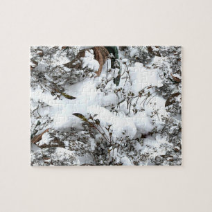 Puzzle Neige Abstraite