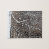Puzzle Neige au parc (Horizontal)