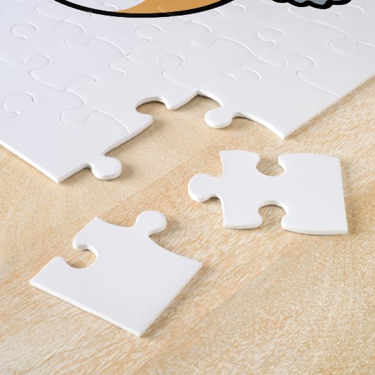 Puzzle Neige beaucoup amusant Chat hiver vacances Design (Côté)