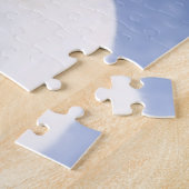 Puzzle Neige blanche lapin mignonne (Côté)