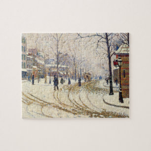 Puzzle Neige, boulevard de Clichy, Paris de Paul Signac
