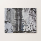 Puzzle Neige d'hiver à Central Park New York City NYC (Horizontal)