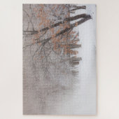 Puzzle Neige d'hiver | Lac Kussharo (Vertical)