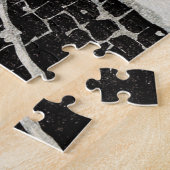 Puzzle Neige du soir au village de Terajima Hasui Kawase (Côté)