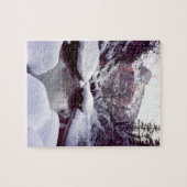 Puzzle Neige épaisse aux Middle Emerald Pools (Horizontal)