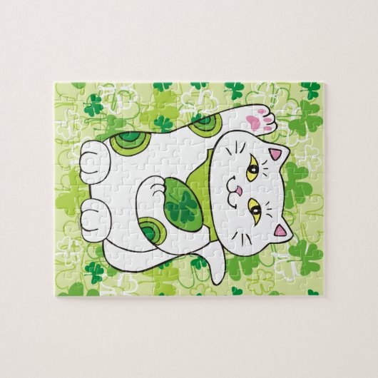 Puzzle Neko Saint-Patrick (Horizontal)