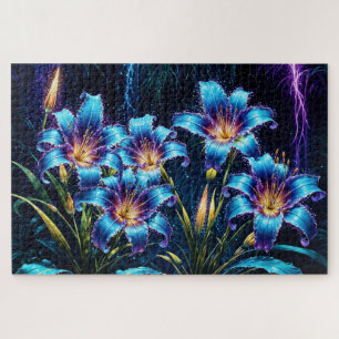 Puzzle Nénon mystique lys nature botanique plantes