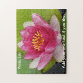 Puzzle Nénuphar rose (Vertical)
