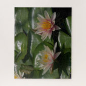 Puzzle Nénuphar rose (Vertical)