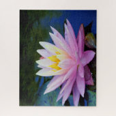 Puzzle Nénuphar rose doux (Vertical)