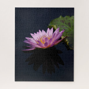 Puzzle Nénuphar rose violet