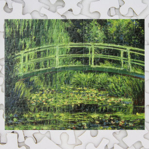 Puzzle Nénuphars blancs par Claude Monet, Art Vintage