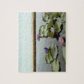 Puzzle Nénuphars dans l'étang par l'océan (Vertical)