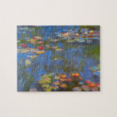 Puzzle Nénuphars par Claude Monet, Vintage Nature Art (Horizontal)