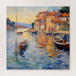 Puzzle Néo-impressionnisme de port