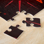 Puzzle néon démon (Côté)