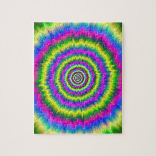 Puzzle Neon Explosion Legpuzzel (Verticaal)