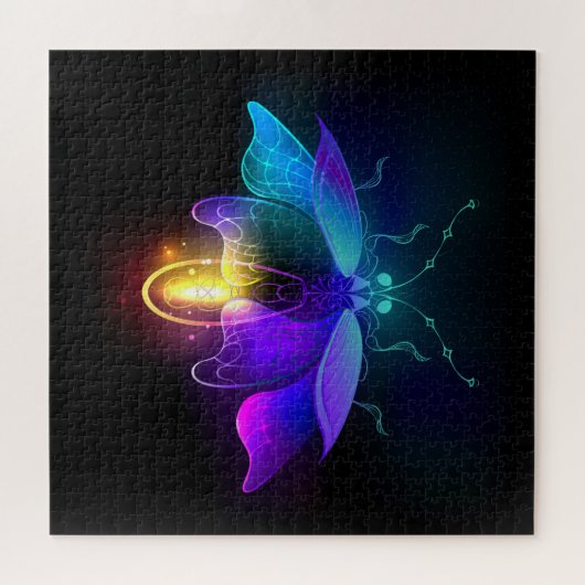 Puzzle Neon Firefly sur noir (Horizontal)