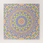 Puzzle Neon Mandala (Horizontal)