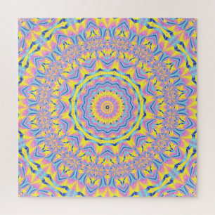 Puzzle Neon Mandala