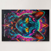 Puzzle Neon Mandala (Horizontal)