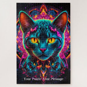 Puzzle Neon Mandala