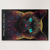 Puzzle Neon Mandala (Horizontal)