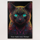 Puzzle Neon Mandala (Vertical)