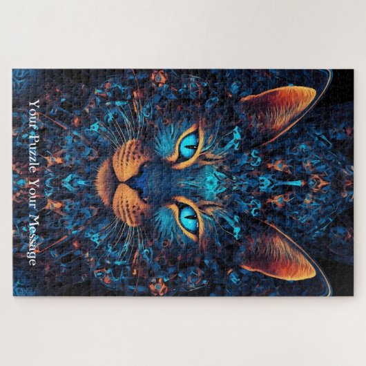 Puzzle Neon Mandala (Horizontal)