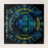 Puzzle Neon Mandala (Horizontal)