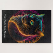 Puzzle Neon Mandala (Horizontal)