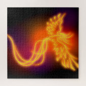 Puzzle Neon Phoenix (Horizontal)
