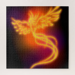 Puzzle Neon Phoenix