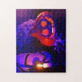 Puzzle Neon pumpkins (Vertical)