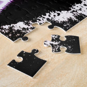 Puzzle Neon Rainbow Tree Silhouette Dream (Côté)