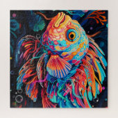 Puzzle 🐙 Neon Stargazer Fish (Horizontal)