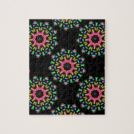 Puzzle néon super (Vertical)