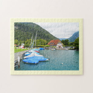 Puzzle Neuhaus au lac Thun