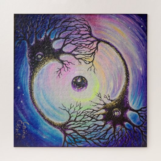 Puzzle neurones connectés (Horizontal)