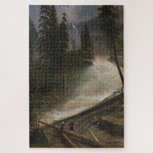 Puzzle Nevada Falls Yosemite (Vertical)