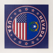 Puzzle Nevada, Nevada téléphone case, Nevada sticker, (Horizontal)