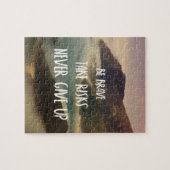 Puzzle Never give up (Horizontal)