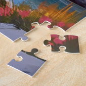 Puzzle New England Autumn Fall Foliage Landscape Painting (Côté)