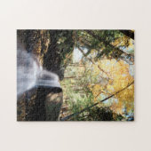 Puzzle New Hampshire, une cascade dans le blanc (Horizontal)