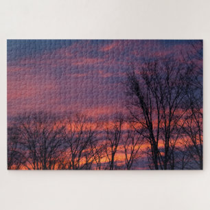 Puzzle New Hampshire Winter Sky