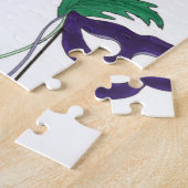 Puzzle New Orleans LA Beignet Mask Beads Mardi NOLA (Côté)