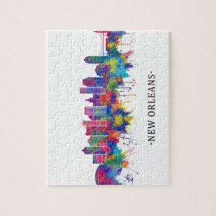 Puzzle New Orleans Louisiana Skyline